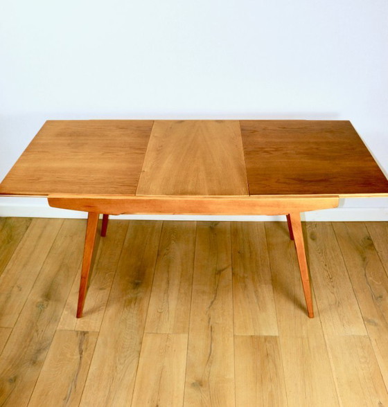 Image 1 of Extendable wooden table designed by Jiri Jiroutek