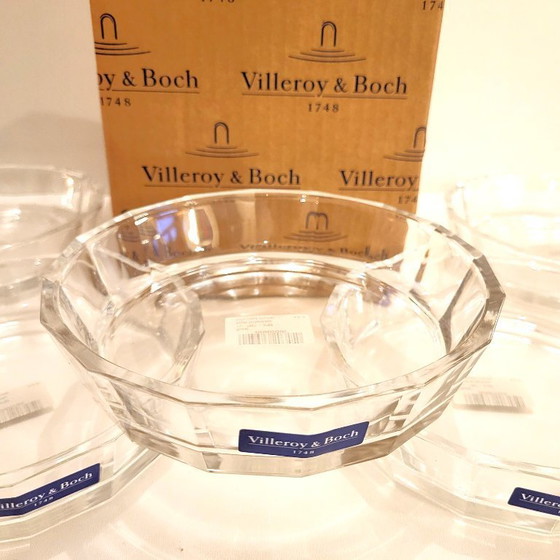 Image 1 of 6 cuencos de cristal Villeroy & Boch