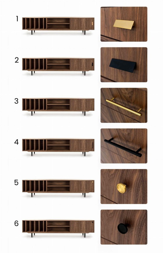 Image 1 of Dressoir O-S18P schuifdeur 200