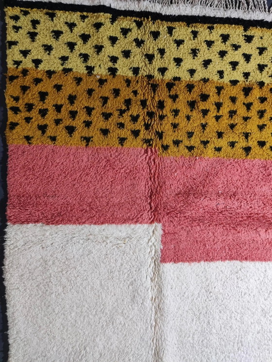 Handgefertigter traditioneller Teppich 250cm x 150cm Marokkanisch – Teppiche & Läufer, Wool (photo 7 of 11)