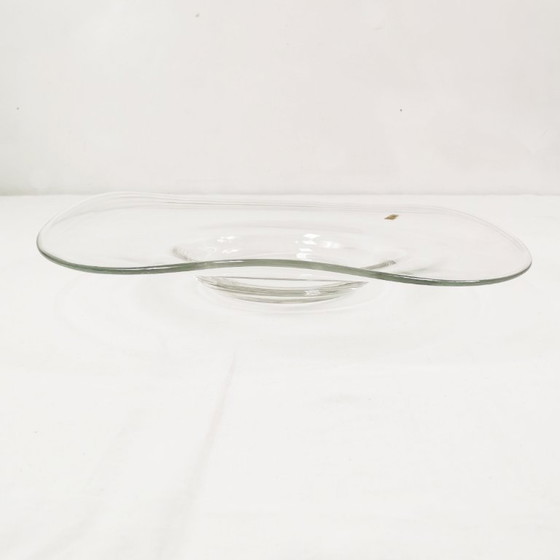 Image 1 of Large glass fruit plate by Erwin Eisch, Germany, 1960s