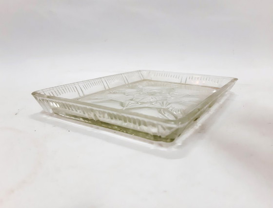 Image 1 of Bandeja para baratijas Anity, plato rectangular de vidrio