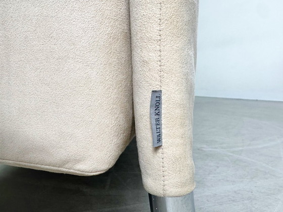 Image 1 of Original Walter Knoll sofa Jason 391 suede beige design