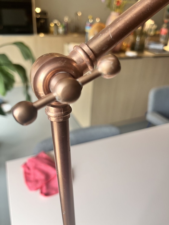 Image 1 of Pols Potten tafellamp bureaulamp koper 