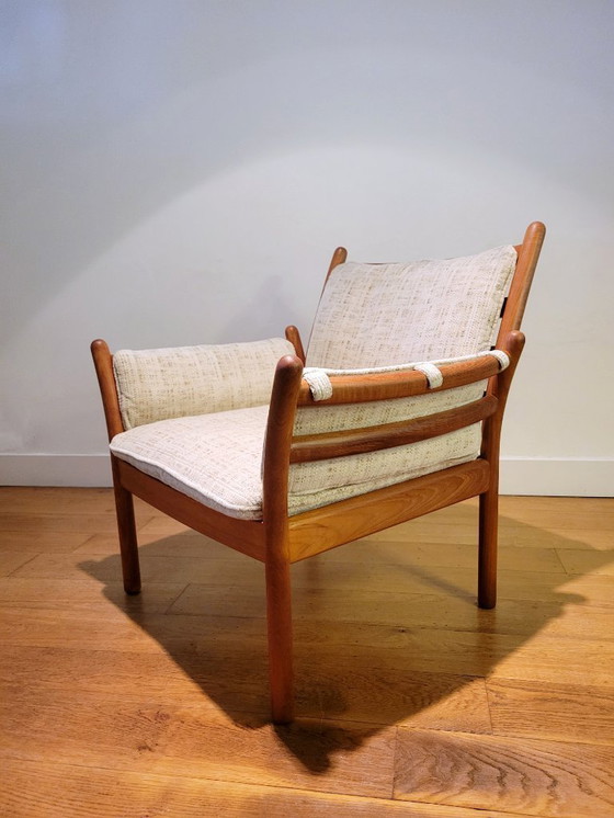 Image 1 of 2x Genius Sessel von Illum Wikkelsø für C.F.C. Silkenborg