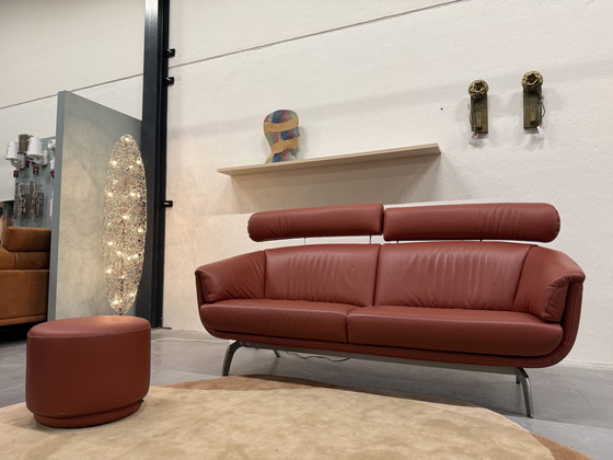 Image 1 of Leolux Ascana Bank 3 Zits Senso Terra 210