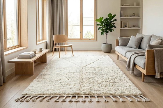 Prächtiger, handgefertigter Naturwollteppich, 180/280 cm – Teppiche & Läufer, Wool (photo 5 of 6)