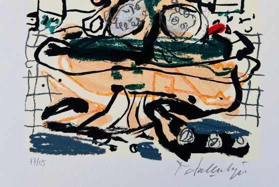 Image 1 of Zeefdruk Kees Salentijn