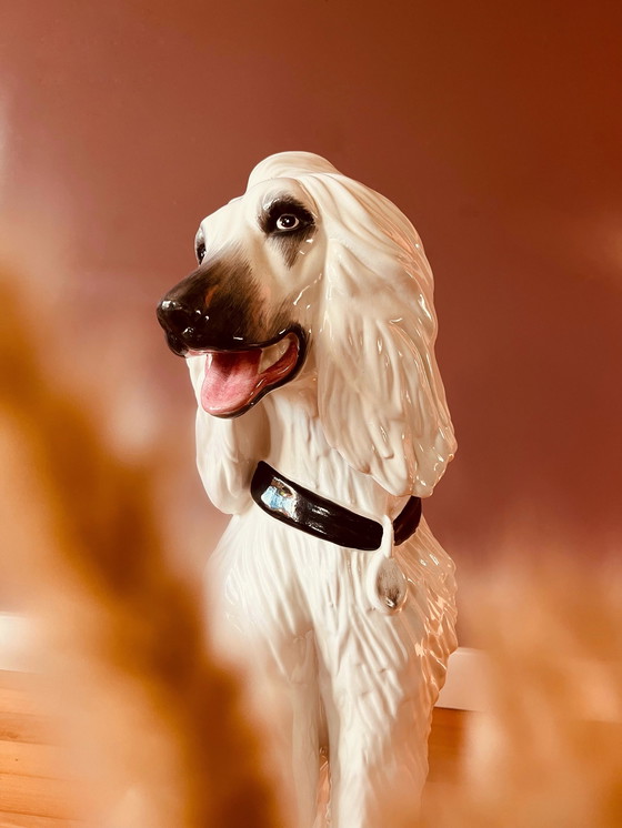 Image 1 of Italian Ceramic Dog +/- 70cm High