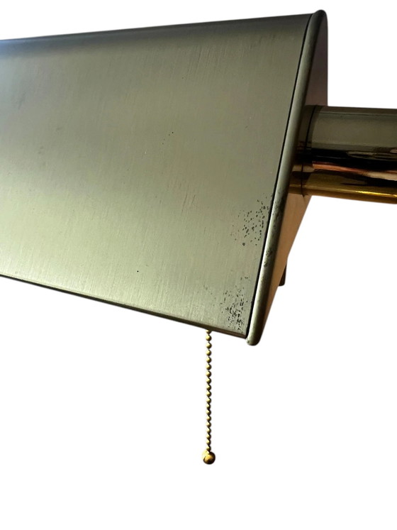 Vintage Messing Vloerlamp met Scharnierende Arm – Verstelbare Leeslamp Jaren 70 Stijl – Mid Century Modern (photo 14 of 17)