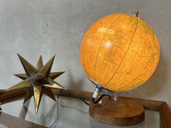 Mappamondo Vintage 1980/ Illuminazione - Vetro – Räth, Lampade da tavolo, Wood, Glass (photo 3 of 12)