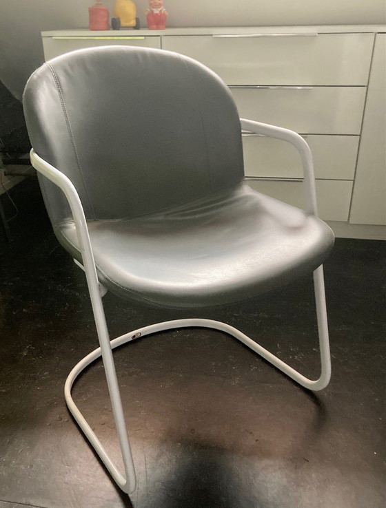 Image 1 of 6x Gastone Rinaldi Esszimmerstuhl, hergestellt von Thema, Italien