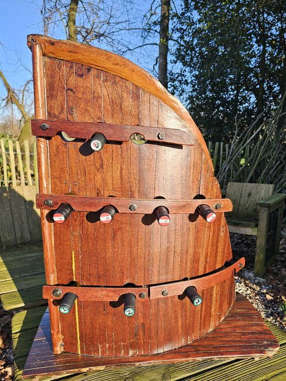 Image 1 of Wijnrek eikenhout boot