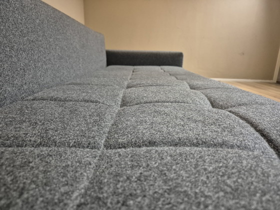 Image 1 of Zanotta Alfa 3 Seater - Gray - Wool Fabric - Top condition - Design.