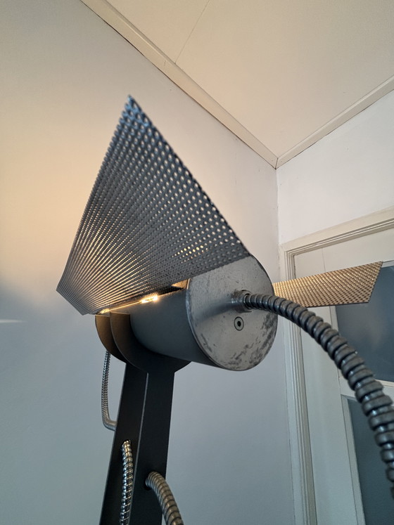 Image 1 of Postmodern high-tech industrial floor lamp “spectral” 1980s-1990s