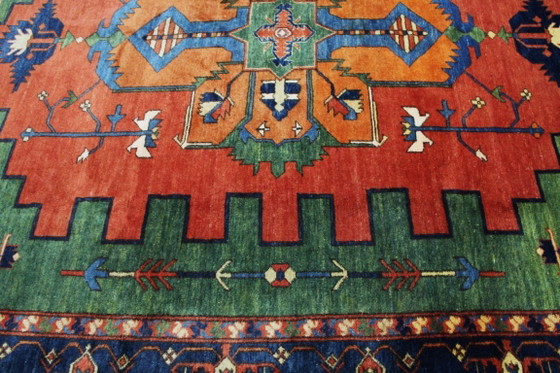 Image 1 of Russische antieke Kaukasische Ghazni Kazak Shirvan, meer dan 100 jaar oud, 314 x 265 cm