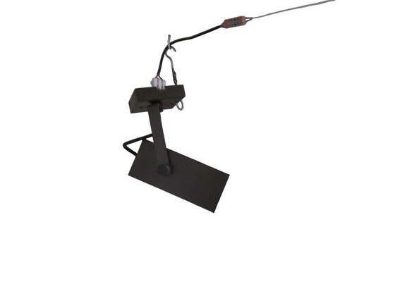 Image 1 of 1970s vintage Philips "Cube" ceiling lamp with two spotlights, plus 1 separate spotlight.