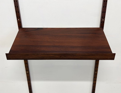 Poul Cadovius Rosewood Magazine Shelf, 1960s