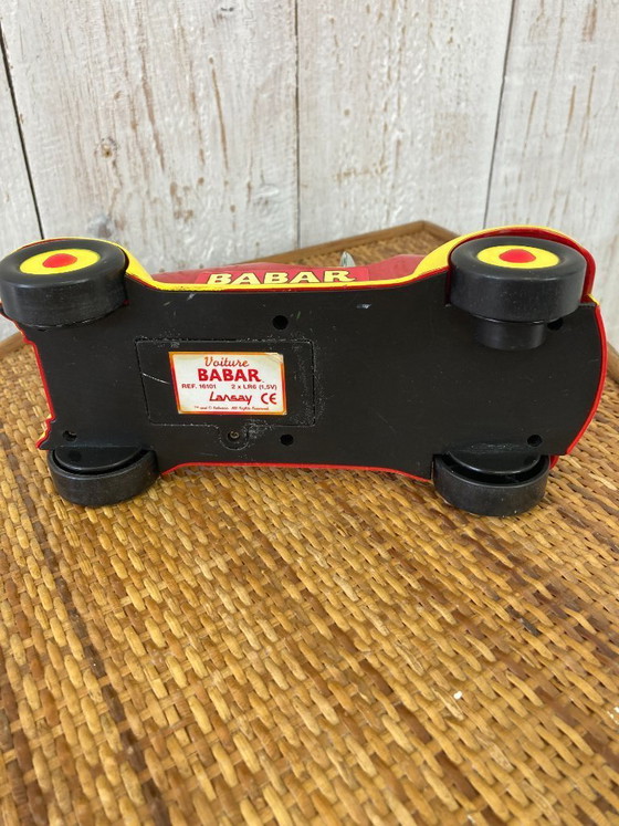 Image 1 of Vintage Babar toy car