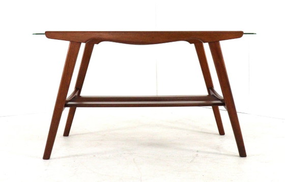 Tavolino da caffè vintage con portariviste in teak e vetro – Tavolini da caffè, Wood, Glass (photo 11 of 18)