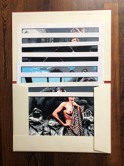 Willem Vermaase - 8 sérigraphies dans un dossier