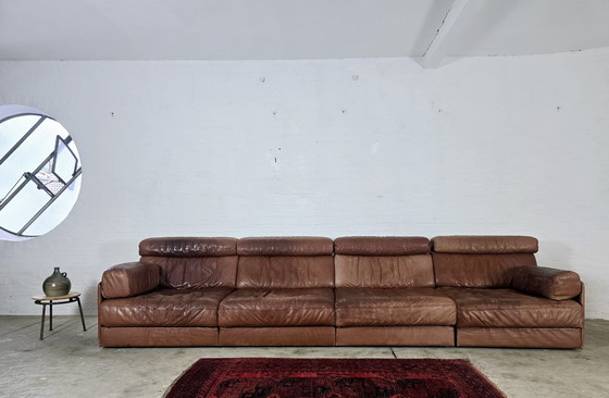 Image 1 of De Sede Ds 77 Sofa Daybed Modulaire Sofa Vintage jaren 60 70 Loft Studio Zitgroep