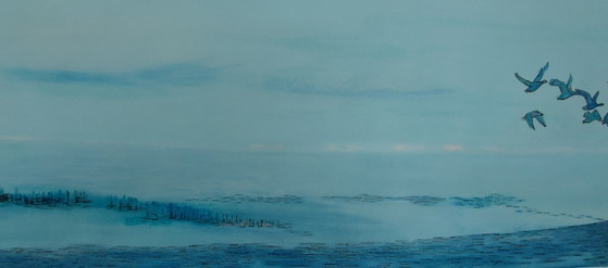 Image 1 of "THE FLIGHT IN HARMONY" Gallery Suncorner