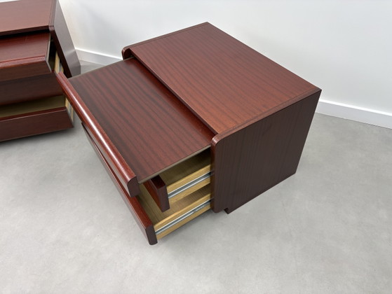 Vintage Moser Nachtkastjes Palissander Fineer – Wood (photo 14 of 15)