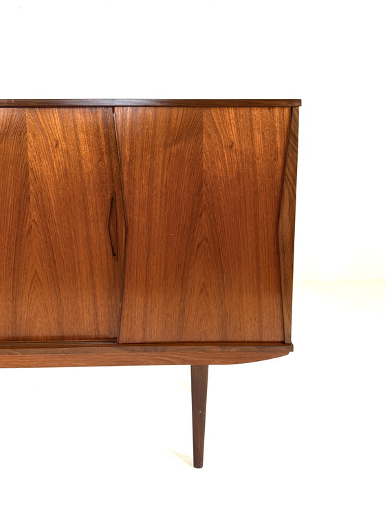 Image 1 of Credenza alta vintage in teak, Danimarca anni '60