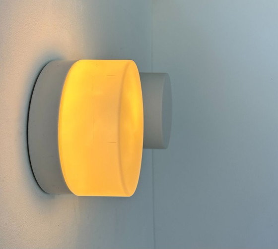 Image 1 of Coppia di applique vintage in porcellana e opalina, Francia 1970