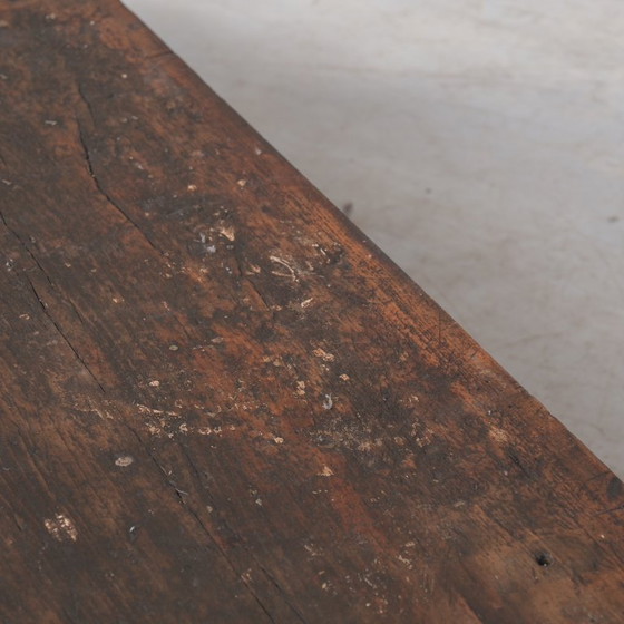 Image 1 of Mesa de centro antigua francesa hecha a medida por un artista