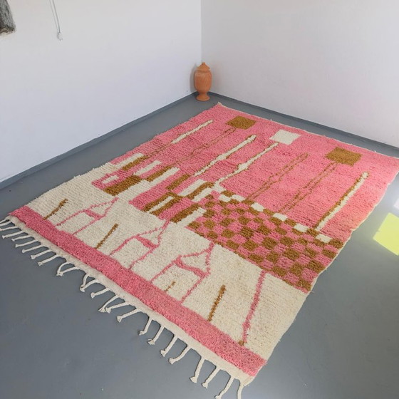 Handgemaakt Marokkaans Berber vloerkleed – Vloerkleden en tapijten, Cotton, Wool (photo 2 of 10)