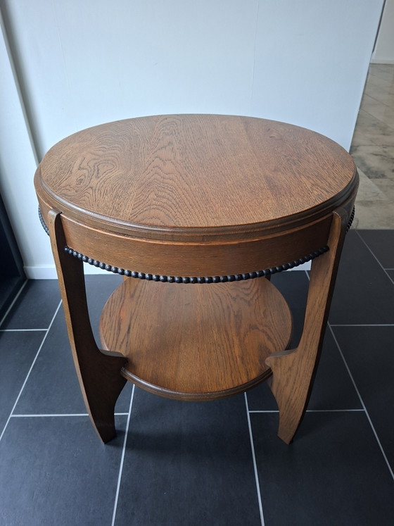 Tavolino da caffè Scuola di Amsterdam, Art Déco 1910-1920 – Tavolini da caffè, Wood (photo 7 of 8)