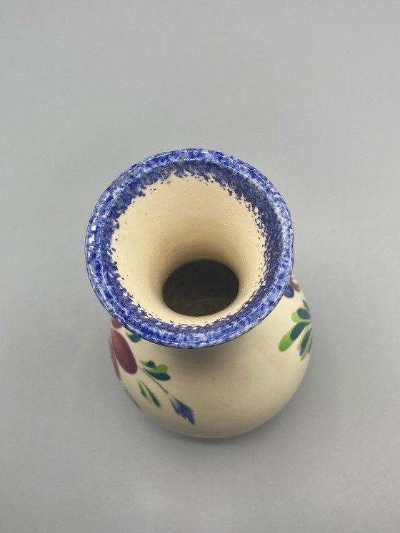 Vaso in maiolica bretone con decorazione a tema costume tradizionale. – Oggetti decorativi (photo 4 of 6)