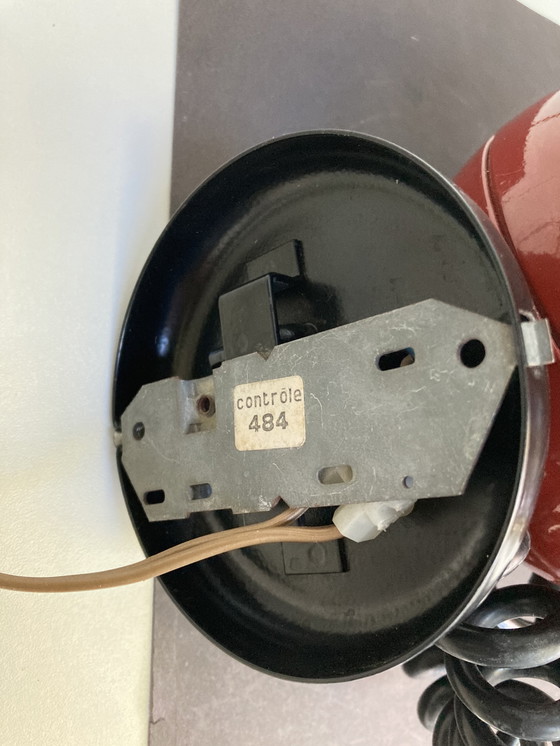 Image 1 of Lámpara de pared EYEBALL en metal de los años 70