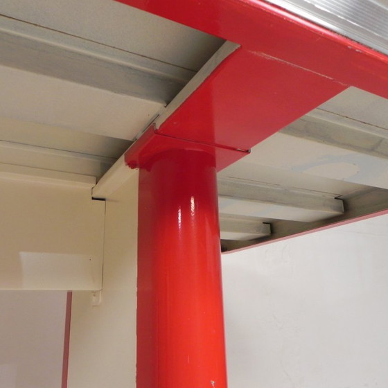 Ahrend Oda dining table, desk, with aluminum edge, 1950s – Plastic, Metal (photo 13 of 29)