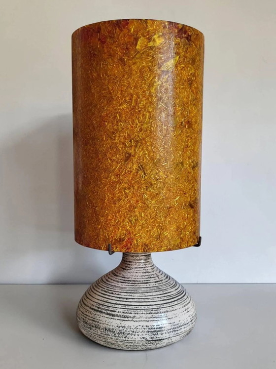 Ceramic lamp Accolay, France, 1970s – Table lamps, Porcelain (photo 10 of 10)