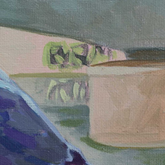 Image 1 of Taube, Hedendaags impressionisme in miniatuur, 15x15; Sandra Kolondam