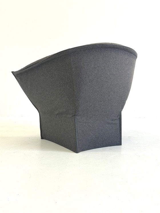 Image 1 of Moel Armchair in Dark Gray by Ligne Roset by Inga Sempé