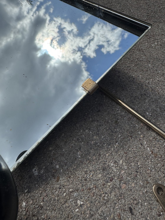 Image 1 of Porte manteau mural miroir années 60