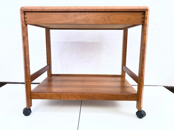 Image 1 of Carrello bar in teak di Aksel Kjersgaard design danese anni '60