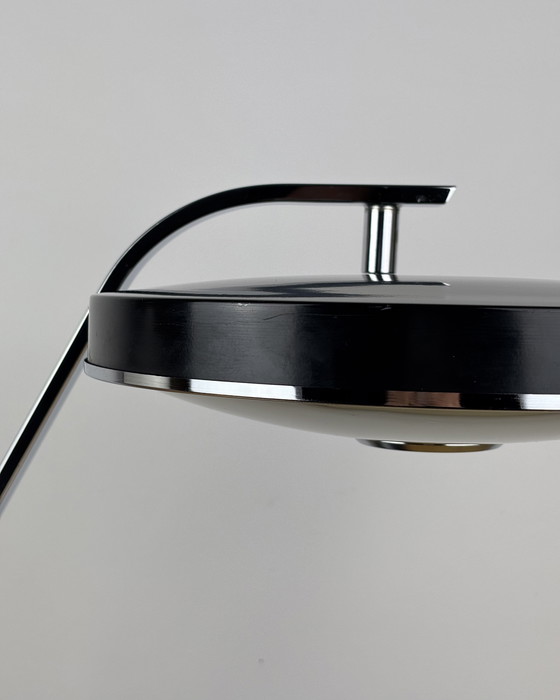 Image 1 of Brutalist Fase 520C Table Lamp by Luis Pérez de la Oliva 1960s-1970s Desktop Lamp Mid-Century Space Age Industrial Design Spain