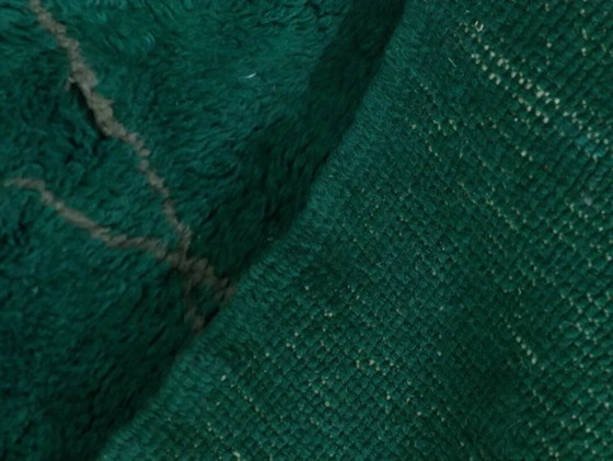 Moroccan green rug - Custom rug 2.5/1.5m – Rugs & carpets, Wool, Cotton, Mid Century Modern (photo 3 of 9)