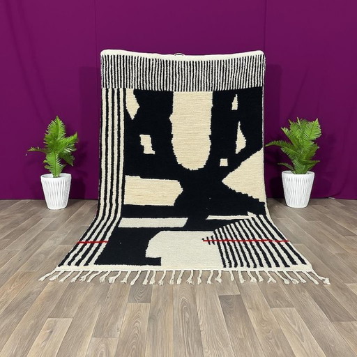 Tappeto berbero in lana autentica 250x150 cm