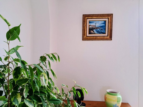 Image 1 of M.WILSON - Lighthouse - Artist's painting