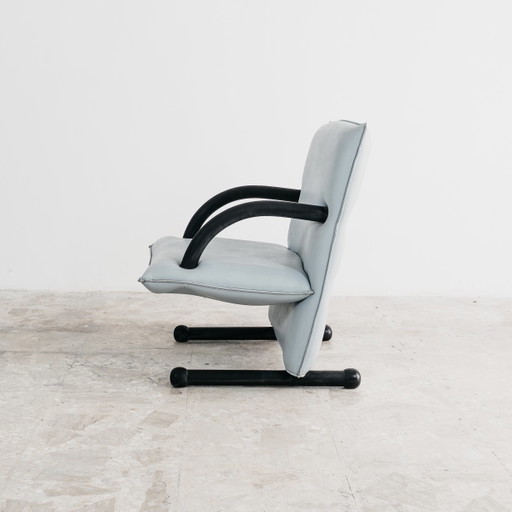 Sillón arflex modelo T-line diseño burkhard vogtherr años 80 vintage