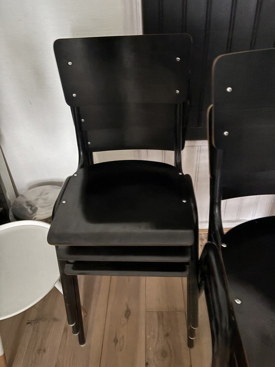 Image 1 of Zuiver regreso a la escuela eettafel stoelen 6 piezas 