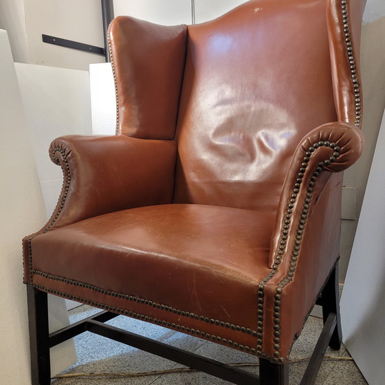 Image 1 of Butaca Chesterfield / Sillón Orejero «Wing Chair», Pp. S. Xx - Reino Unido