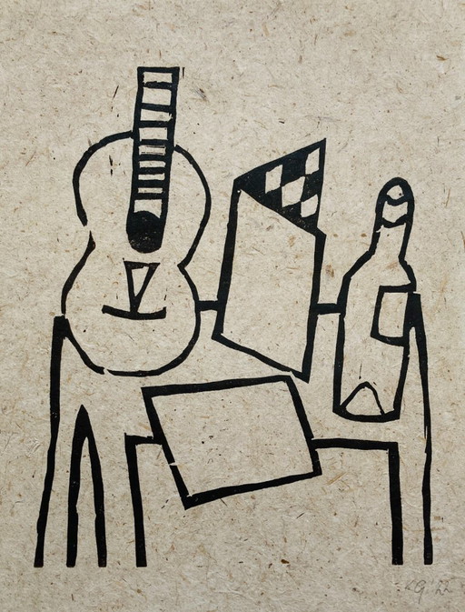 Klaas Gubbels - Woodprint - 2022