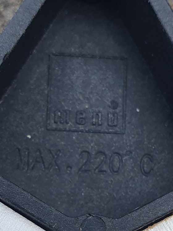 Image 1 of 3 dänische Design-Untersetzer von Jorgen Meldgaard für MENU, 1980er Jahre